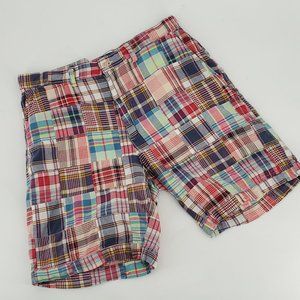 Polo Ralph Lauren Madras Print Shorts Size 34